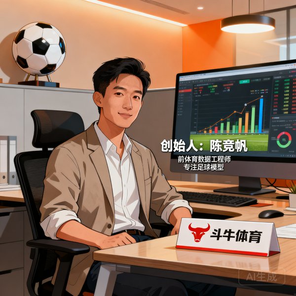 斗牛体育创始人陈竞帆，前体育数据工程师，专注足球模型
